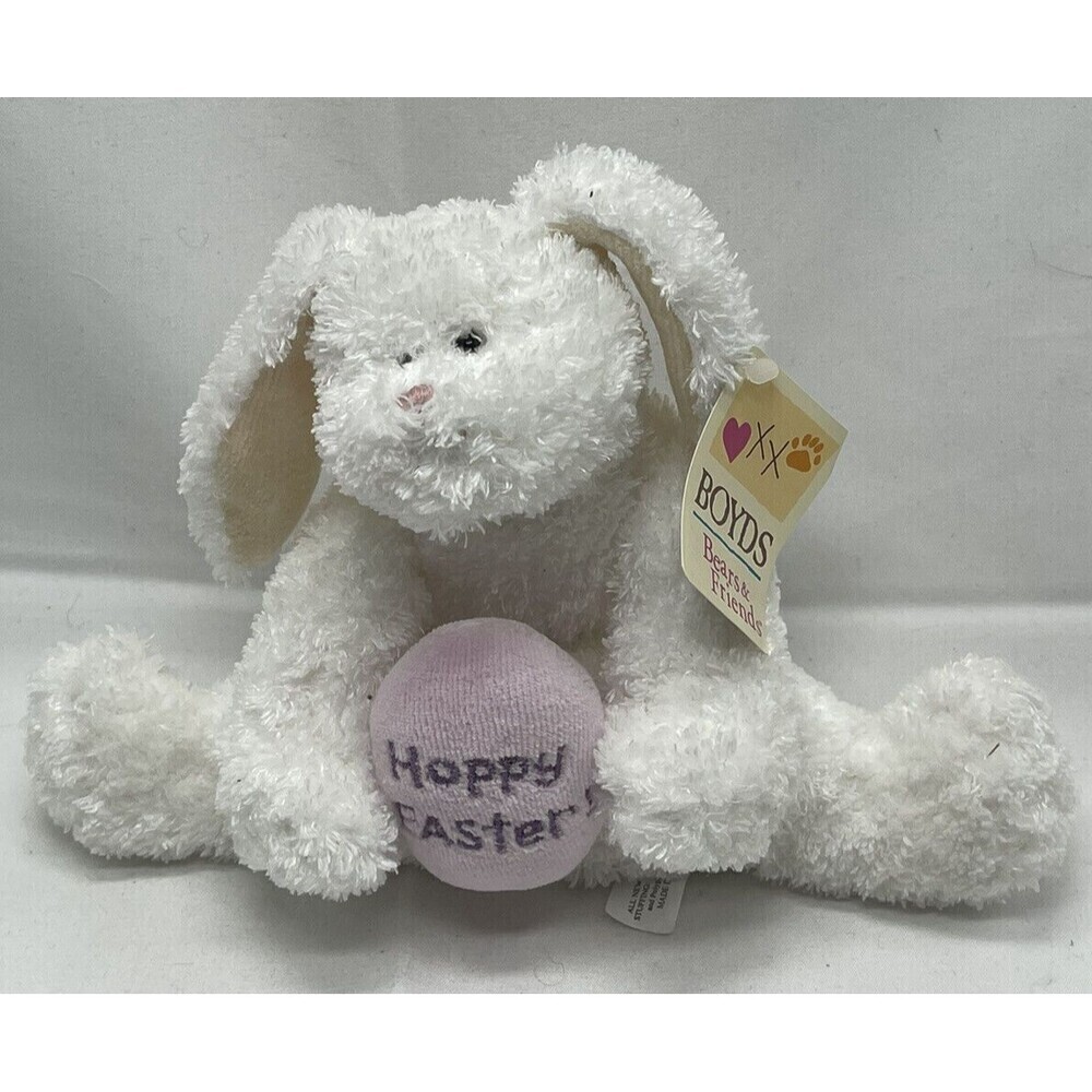 Boyds Bears & Friends 825307 Kipper "Hoppy Easter" Rabbit Plush Stuffed Animal